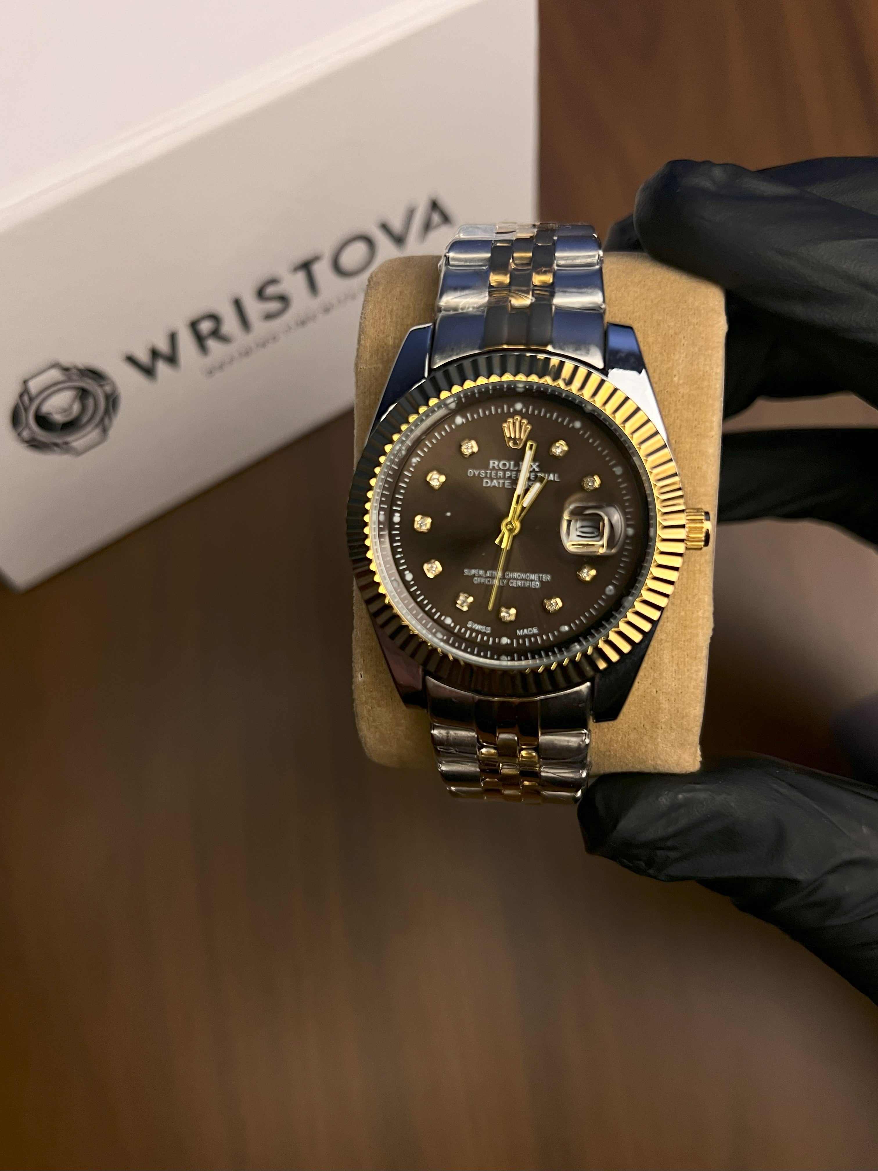 Rolex Datejust Dal Tone Watch