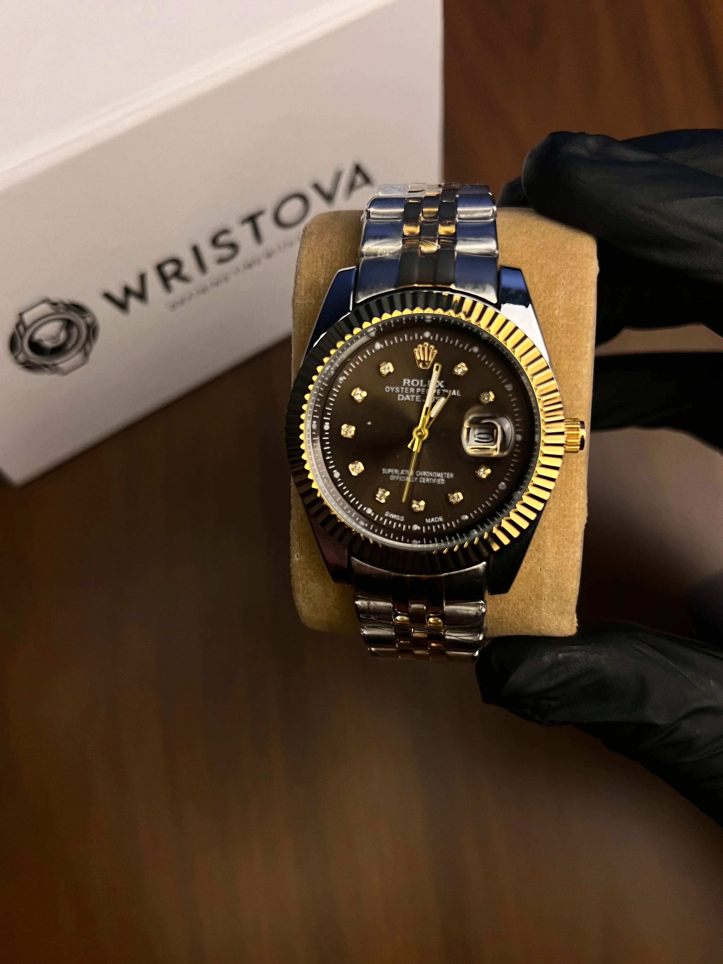 Rolex Datejust Dal Tone Watch
