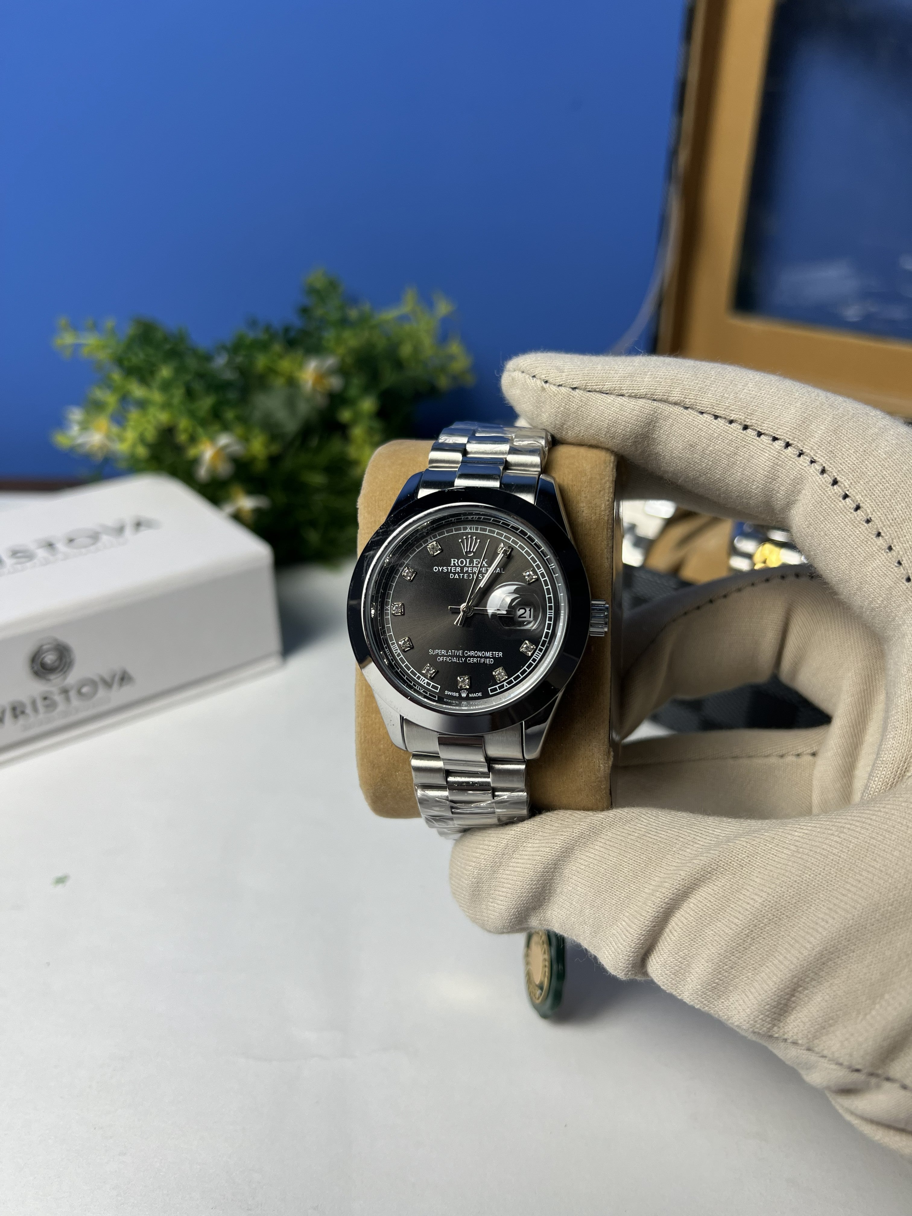 Rolex Oyster Black Watch