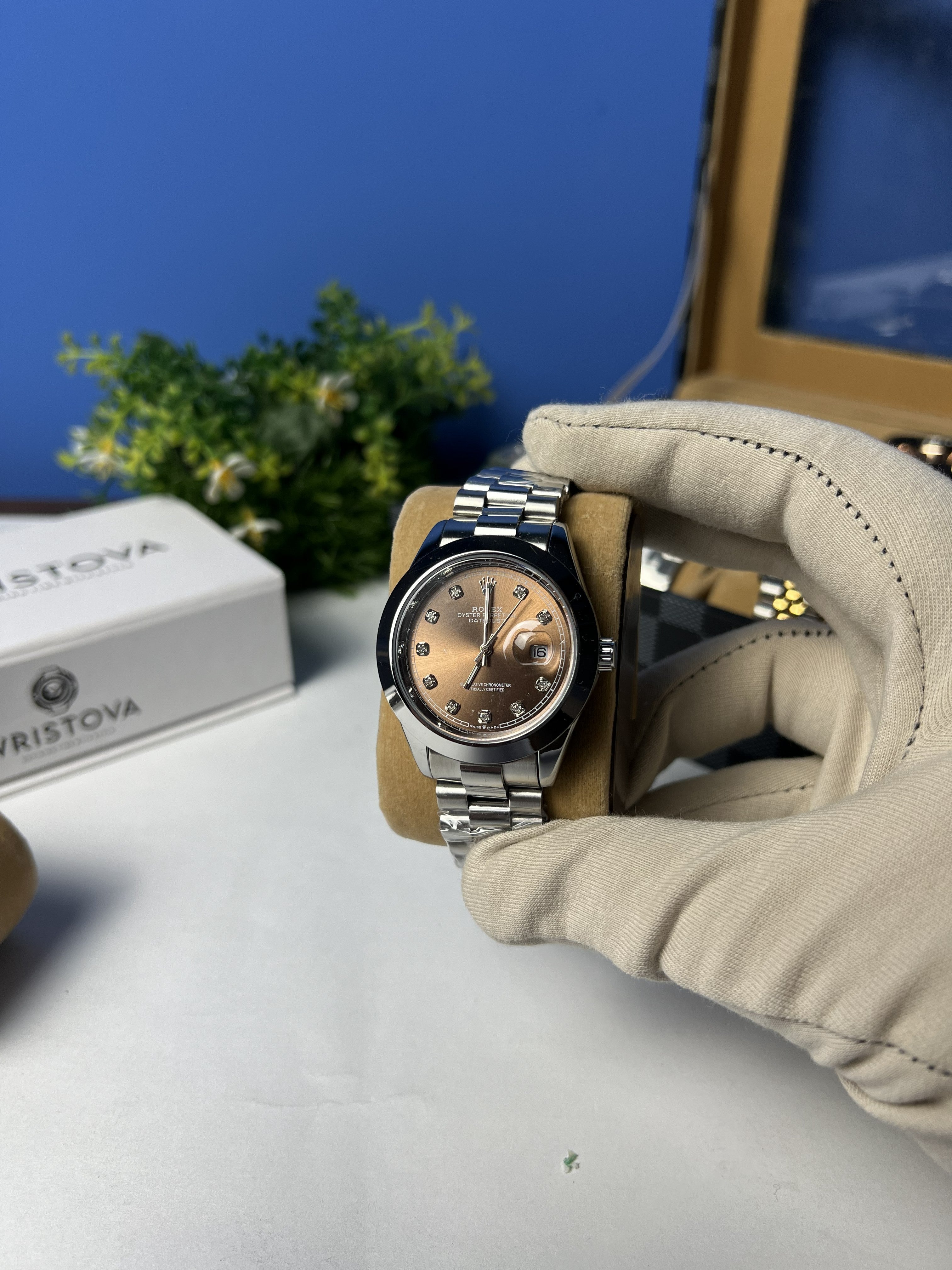 Rolex Oyster Gold Dail Watch