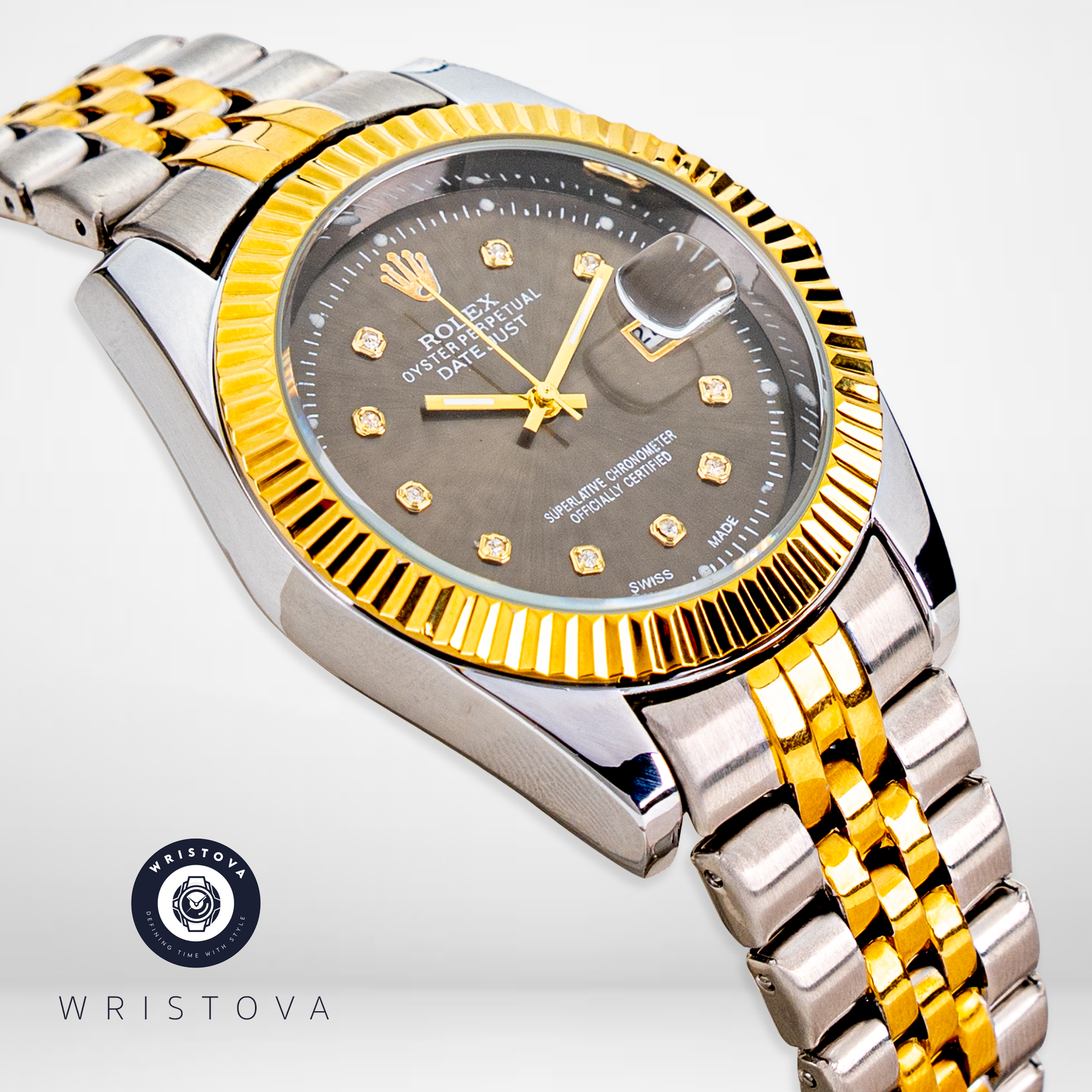 Rolex Datejust Dal Tone Watch